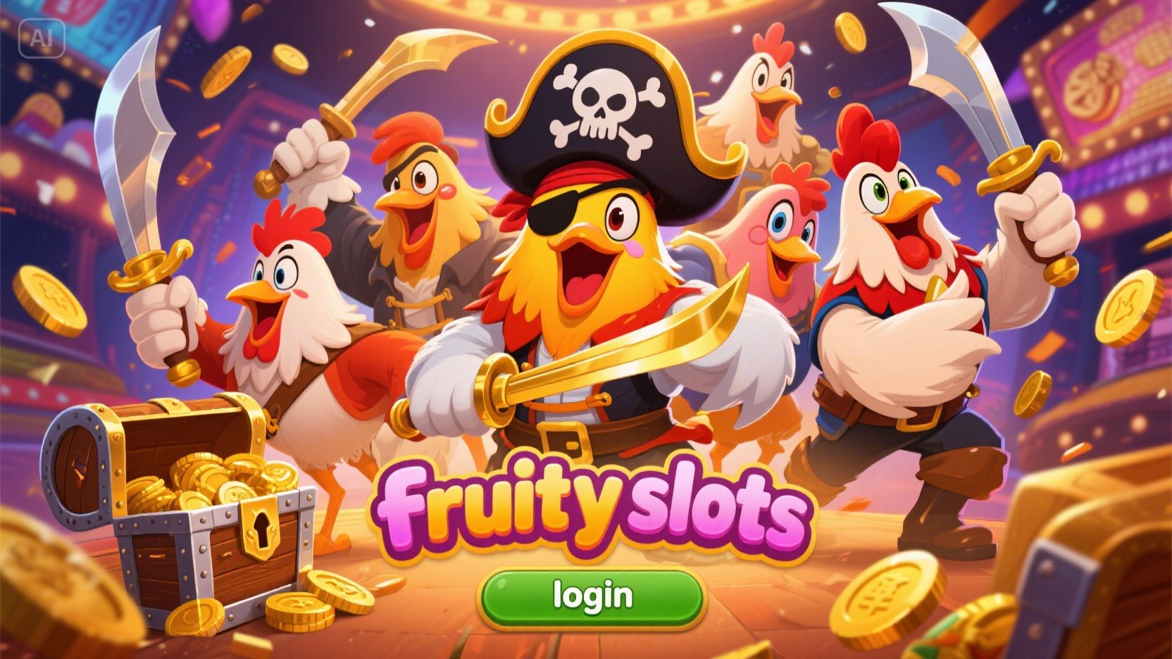 fruity slots login